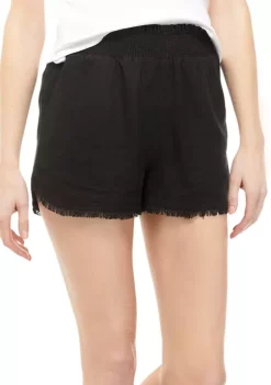 Budget 😉 TRUE CRAFT Solid Dolphin Hem Shorts 🎉