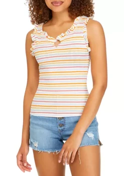 Brand new โค๏ธ TRUE CRAFT Ribbed Lettuce Trim Tank Top ๐ 18 Brand new โค๏ธ TRUE CRAFT Ribbed Lettuce Trim Tank Top ๐ -True Craft Clothing Store Belk 2487