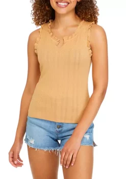 Brand new โค๏ธ TRUE CRAFT Ribbed Lettuce Trim Tank Top ๐ 19 Brand new โค๏ธ TRUE CRAFT Ribbed Lettuce Trim Tank Top ๐ -True Craft Clothing Store Belk 2488