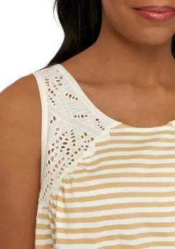 Best Sale 🎉 TRUE CRAFT Junior's Yarn Dyed Tank Top 😉 -True Craft Clothing Store Belk 2500