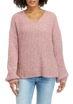Wholesale 👏 TRUE CRAFT V-Neck Chenille Sweater 🎉 -True Craft Clothing Store Belk 256