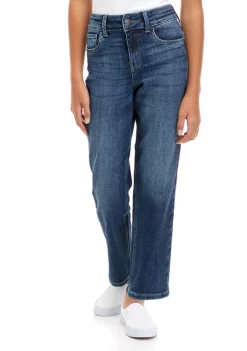 Brand new 🥰 TRUE CRAFT 👧 Girls 7-16 High Rise Relaxed Straight 👖 Jeans 🎁 -True Craft Clothing Store Belk 2560