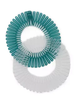 Cheapest ๐ TRUE CRAFT 2 Pack Teal and White Wire Headbands ๐ฏ