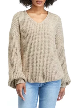 Wholesale 👏 TRUE CRAFT V-Neck Chenille Sweater 🎉 -True Craft Clothing Store Belk 258