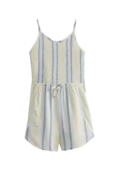 Buy ⭐ TRUE CRAFT 👧 Girls 7-16 Smocked Romper ⭐ -True Craft Clothing Store Belk 2630
