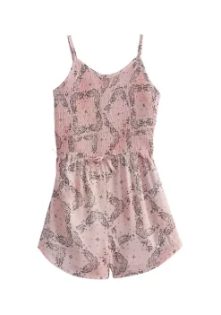 Buy ⭐ TRUE CRAFT 👧 Girls 7-16 Smocked Romper ⭐ -True Craft Clothing Store Belk 2632