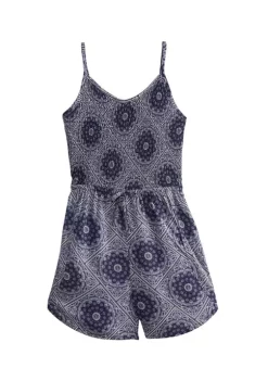 Buy ⭐ TRUE CRAFT 👧 Girls 7-16 Smocked Romper ⭐ -True Craft Clothing Store Belk 2633