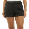 Budget 😀 TRUE CRAFT Solid Gauze Dolphin Hem Shorts 🔔 -True Craft Clothing Store Belk 2728