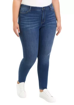 Best deal 🥰 TRUE CRAFT Plus Size High Rise Skinny 👖 Jeans 😀 -True Craft Clothing Store Belk 273