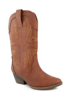 Cheap 🛒 TRUE CRAFT Tammy Mid Western 🥾 Boots 🛒 -True Craft Clothing Store Belk 2769