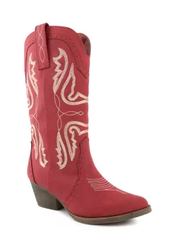 Cheap 🛒 TRUE CRAFT Tammy Mid Western 🥾 Boots 🛒 -True Craft Clothing Store Belk 2770