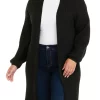 Cheapest 🔔 TRUE CRAFT Plus Size Long Sleeve Ribbed Cardigan 🧨 -True Craft Clothing Store Belk 2771