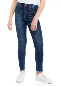 Best Sale ✨ TRUE CRAFT 👧 Girls 7-16 High Rise Skinny Denim 👖 Jeans ⌛ -True Craft Clothing Store Belk 324