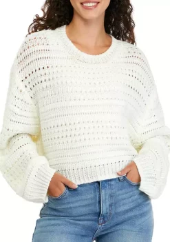 Budget 🔥 TRUE CRAFT Juniors' Open Stitch Sweater 😉