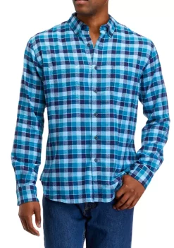 Cheap ❤️ TRUE CRAFT Long Sleeve Flannel 👕 Shirt 🛒 -True Craft Clothing Store Belk 362