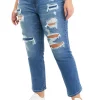 Deals ⭐ TRUE CRAFT Plus Size Cropped Baggy Straight 👖 Jeans ✨ -True Craft Clothing Store Belk 379