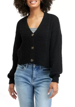 Best deal 🔥 TRUE CRAFT Long Sleeve Cropped Cardigan 😉 -True Craft Clothing Store Belk 413