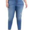New ✨ TRUE CRAFT Plus Size High Rise Skinny Ankle 👖 Jeans ✔️ -True Craft Clothing Store Belk 429