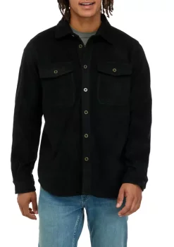 Cheap ⌛ TRUE CRAFT Trolly Tan Fleece Shacket 🔔 -True Craft Clothing Store Belk 459