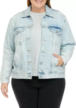 Top 10 🤩 TRUE CRAFT Plus Size Oversized Denim Jacket 🤩 -True Craft Clothing Store Belk 504