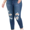 Best deal 🤩 TRUE CRAFT Plus Size Fit High Rise Skinny 👖 Jeans 🛒 -True Craft Clothing Store Belk 505