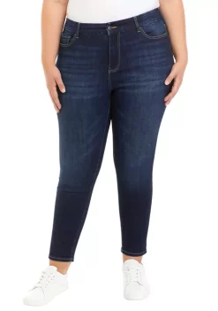 Best deal 🤩 TRUE CRAFT Plus Size Fit High Rise Skinny 👖 Jeans 🛒 -True Craft Clothing Store Belk 509