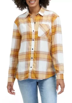 Best Sale 🔥 TRUE CRAFT Woven Button Down 👚 Shirt 💯 -True Craft Clothing Store Belk 514