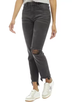 Buy ⌛ TRUE CRAFT High Rise Slim Straight 👖 Jeans 🎉 -True Craft Clothing Store Belk 527