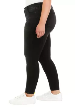 New 🔥 TRUE CRAFT Plus Size Mid Rise Skinny Black 👖 Jeans 💯 -True Craft Clothing Store Belk 603