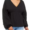 Discount 🎉 TRUE CRAFT Plus Size V-Neck Peasant Top ✨ 1 Discount 🎉 TRUE CRAFT Plus Size V-Neck Peasant Top ✨ -True Craft Clothing Store Belk 628