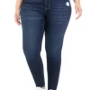 Wholesale 🥰 TRUE CRAFT Plus Size Mid Rise Skinny 👖 Jeans ❤️