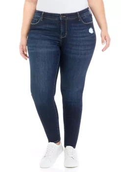 Wholesale 🥰 TRUE CRAFT Plus Size Mid Rise Skinny 👖 Jeans ❤️ -True Craft Clothing Store Belk 639