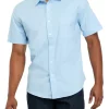 Budget 😍 TRUE CRAFT Short Sleeve Poplin 👕 Shirt 🔥 -True Craft Clothing Store Belk 655
