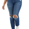 Coupon ⭐ TRUE CRAFT Plus Size Curvy Fit Baggy Straight 👖 Jeans 😍 -True Craft Clothing Store Belk 671