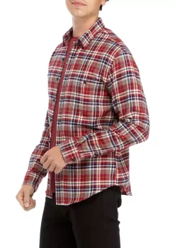 Top 10 🔔 TRUE CRAFT Long Sleeve Flannel 👕 Shirt 😀 -True Craft Clothing Store Belk 677