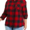 Best Sale ⌛ TRUE CRAFT Plus Size Woven Button Down Top 👏 2 Best Sale ⌛ TRUE CRAFT Plus Size Woven Button Down Top 👏 -True Craft Clothing Store Belk 68