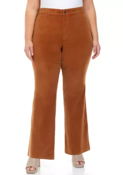 Discount 🎉 TRUE CRAFT Plus Size High Rise Corduroy Flare Pants 🤩