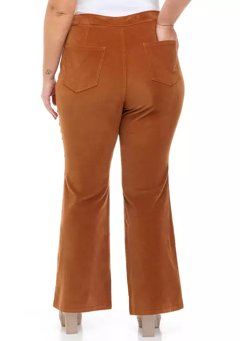 Discount ๐ TRUE CRAFT Plus Size High Rise Corduroy Flare Pants ๐คฉ 4 Discount ๐ TRUE CRAFT Plus Size High Rise Corduroy Flare Pants ๐คฉ - Image 2