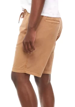 Hot Sale 💯 TRUE CRAFT Solid Pull On Shorts 🌟 -True Craft Clothing Store Belk 747