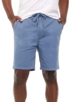 Hot Sale 💯 TRUE CRAFT Solid Pull On Shorts 🌟 -True Craft Clothing Store Belk 749