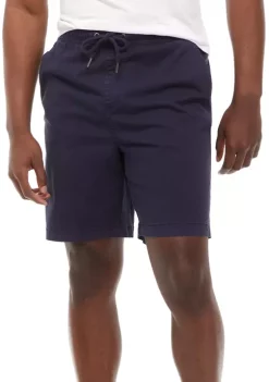 Hot Sale 💯 TRUE CRAFT Solid Pull On Shorts 🌟 -True Craft Clothing Store Belk 751