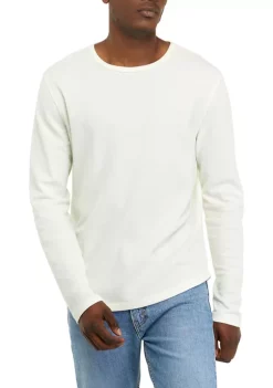 Best Sale 🔔 TRUE CRAFT Long Sleeve Thermal Crew Sweatshirt 🥰