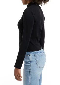 Cheap 🤩 TRUE CRAFT Long Sleeve Mock Ribbed T-Shirt 😀 -True Craft Clothing Store Belk 815