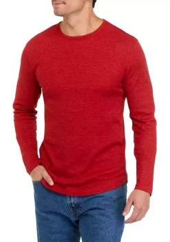 Best Sale 🔔 TRUE CRAFT Long Sleeve Thermal Crew Sweatshirt 🥰 -True Craft Clothing Store Belk 83