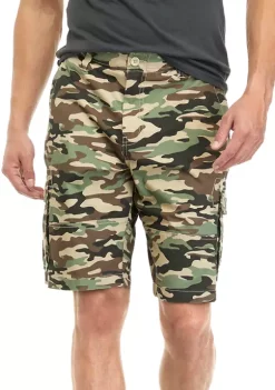 Best Pirce โ TRUE CRAFT Camo Print Cargo Shorts โ๏ธ