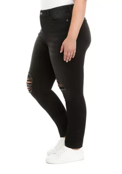 Best reviews of 🎉 TRUE CRAFT Plus Size Curvy Fit High Rise Skinny 👖 Jeans ⌛ -True Craft Clothing Store Belk 903