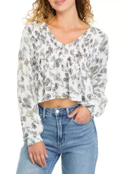 Budget ๐ TRUE CRAFT Blouson Sleeve Geometric Print Peplum Top ๐ฅ 12 Budget ๐ TRUE CRAFT Blouson Sleeve Geometric Print Peplum Top ๐ฅ -True Craft Clothing Store Belk 914