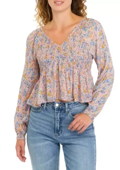 Budget ๐ TRUE CRAFT Blouson Sleeve Geometric Print Peplum Top ๐ฅ 15 Budget ๐ TRUE CRAFT Blouson Sleeve Geometric Print Peplum Top ๐ฅ -True Craft Clothing Store Belk 917