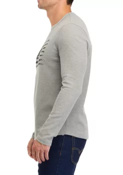 Cheap ✔️ TRUE CRAFT Adam Graphic Thermal 👚 Shirt ❤️ -True Craft Clothing Store Belk 920