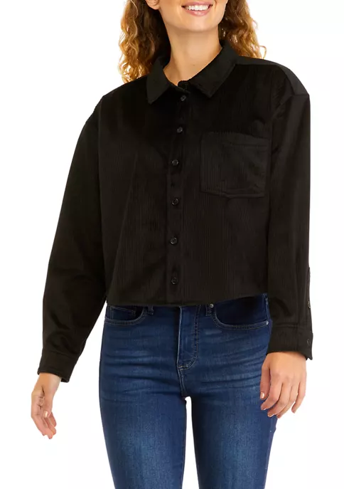 Flash Sale 👍 TRUE CRAFT Juniors' Corduroy Shacket 🛒 3 Flash Sale 👍 TRUE CRAFT Juniors' Corduroy Shacket 🛒